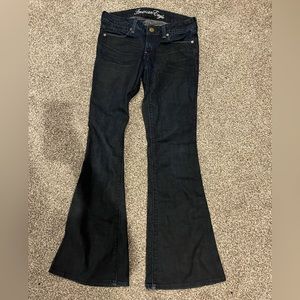 American eagle teal flare size 2 regular